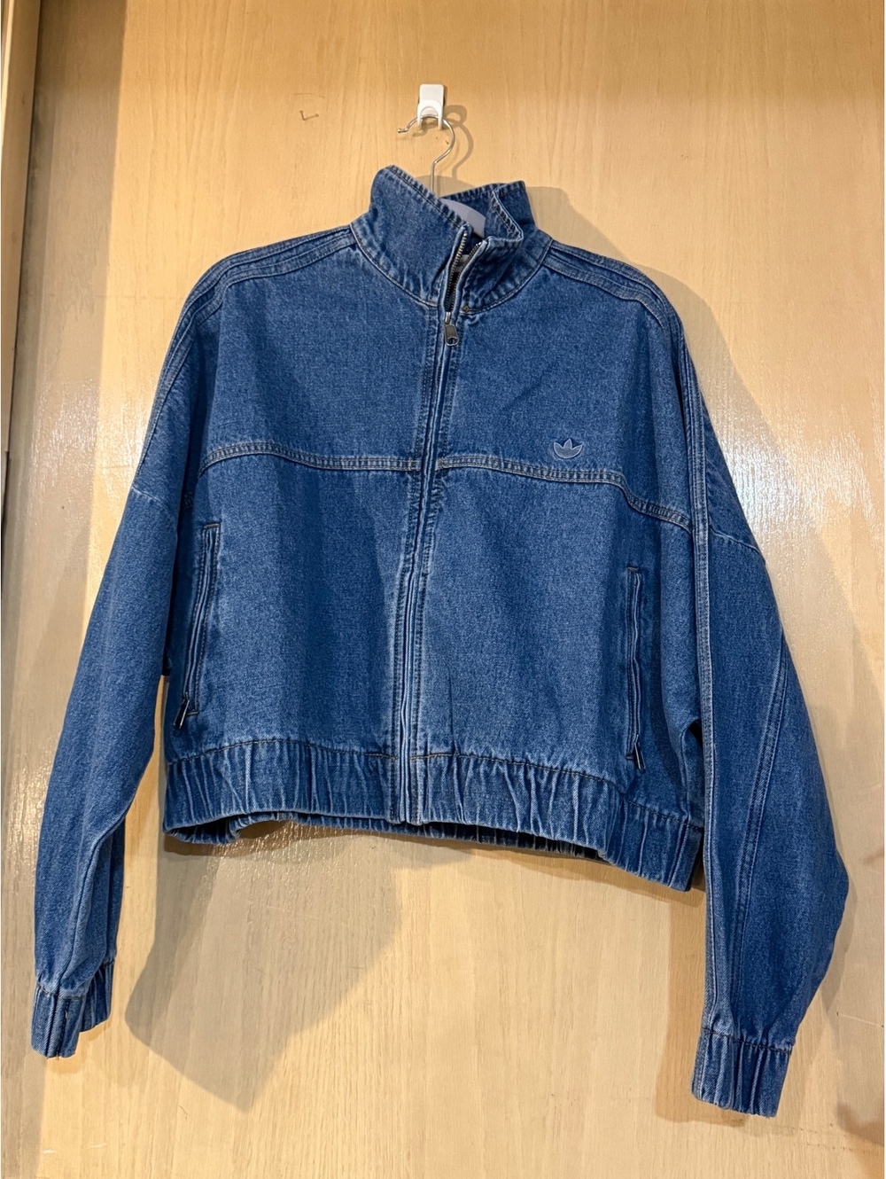Adidas originals premium denim jacket women’s extra large